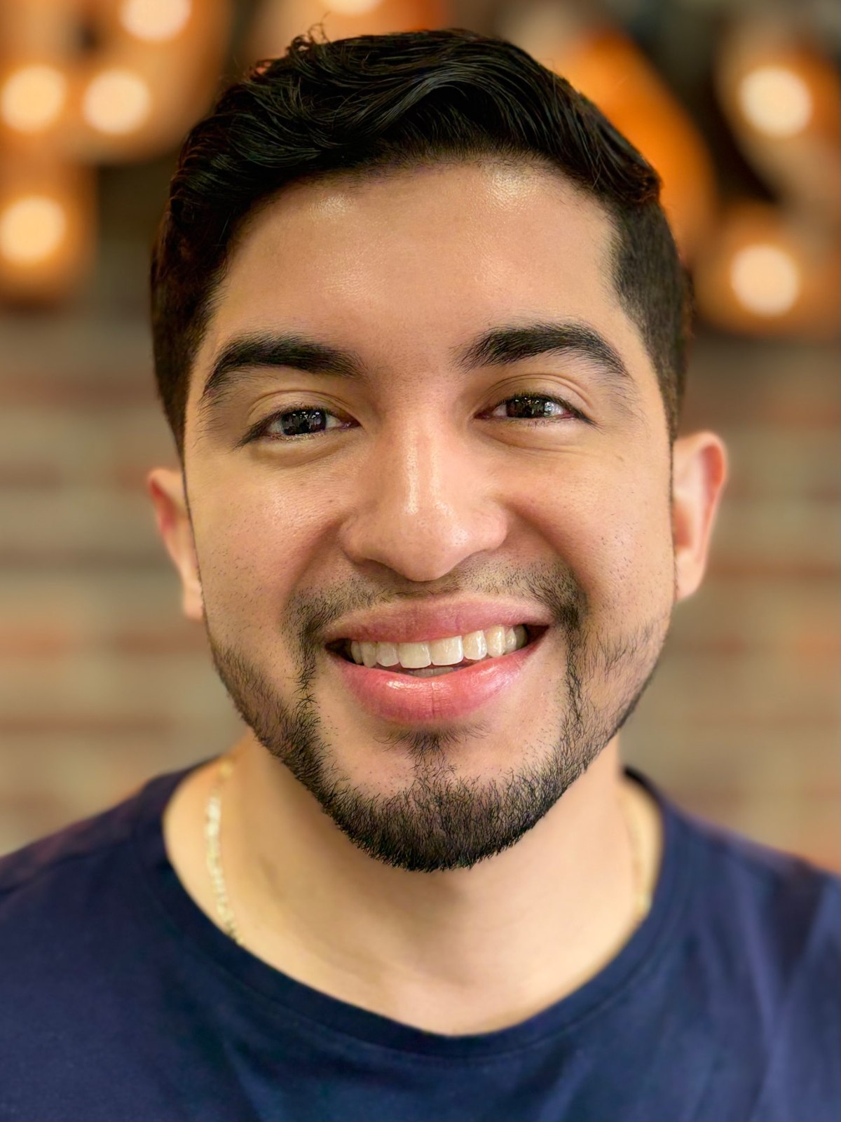 Adult patient smiling at NA Orthodontics in North Arlington